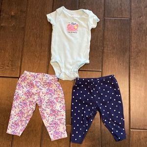 💜3/$15 Carter’s 3 piece set